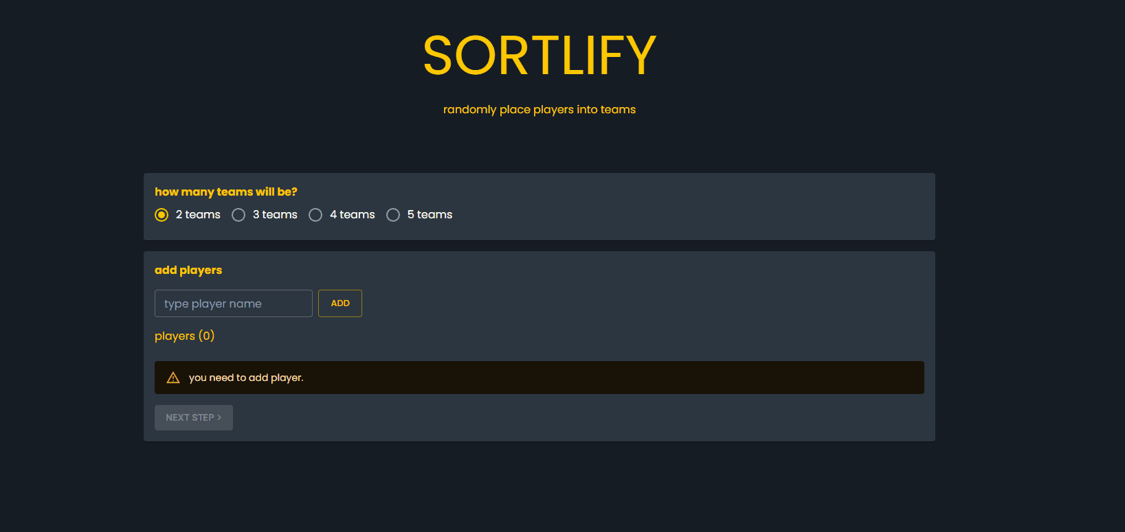 sortlify